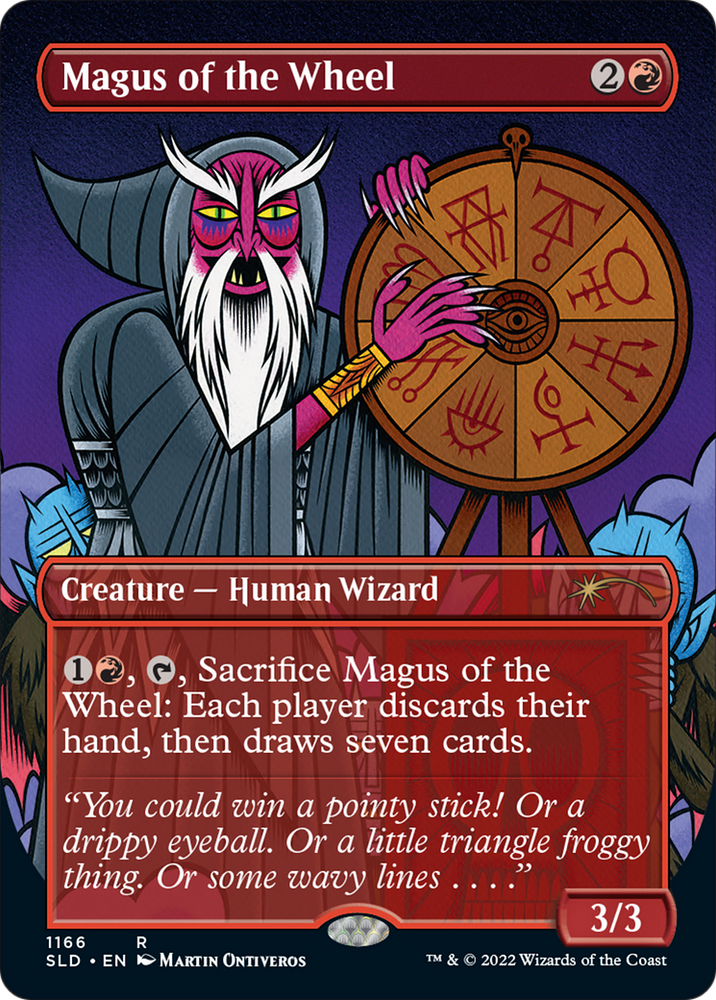 Magus of the Wheel (Borderless) [Secret Lair Drop Series]