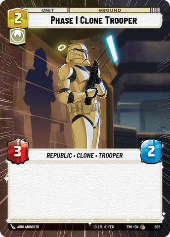Phase I Clone Trooper (502) (Hyperspace) (502) [Twilight of the Republic]