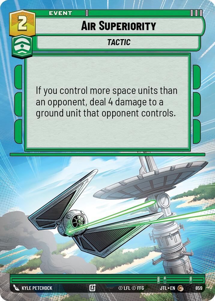 Air Superiority (859) (Hyperspace Foil) (859) [Jump to Lightspeed]