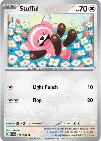 Stufful (111/132) [Mega Evolutions: Base Set]