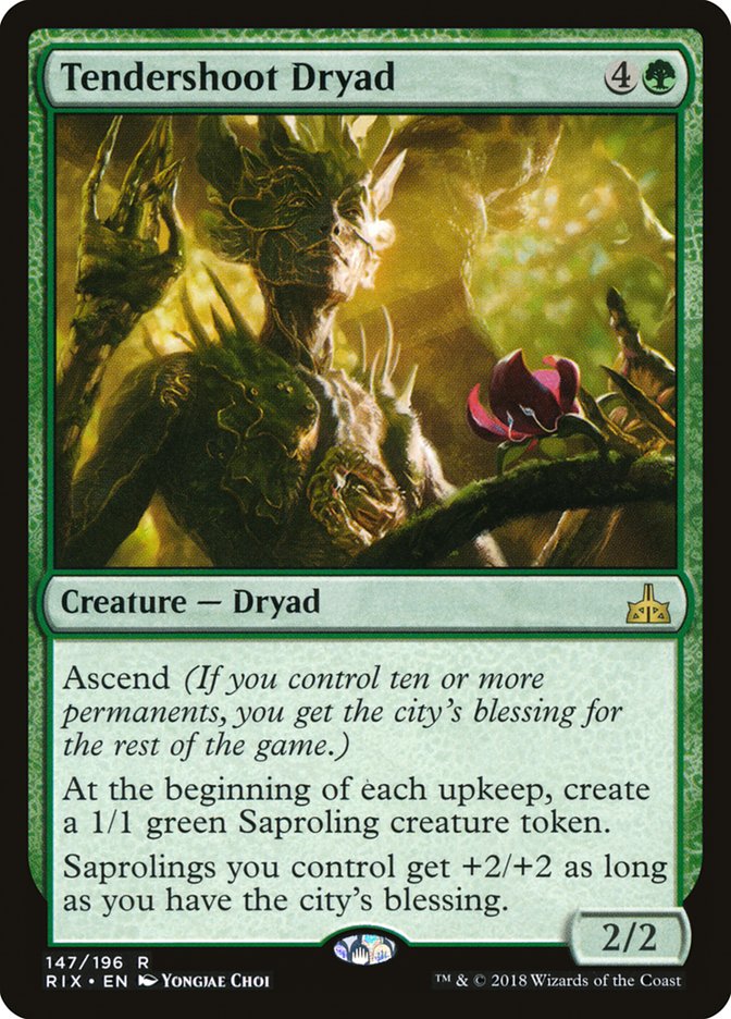 Tendershoot Dryad [Rivals of Ixalan]