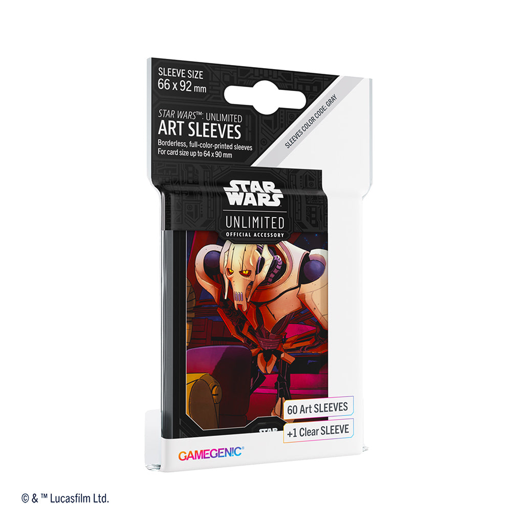 Star Wars Unlimited Art Sleeves General Grievous