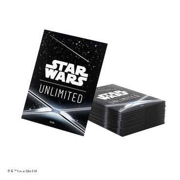 Star Wars Unlimited Art Sleeves Card Back Black