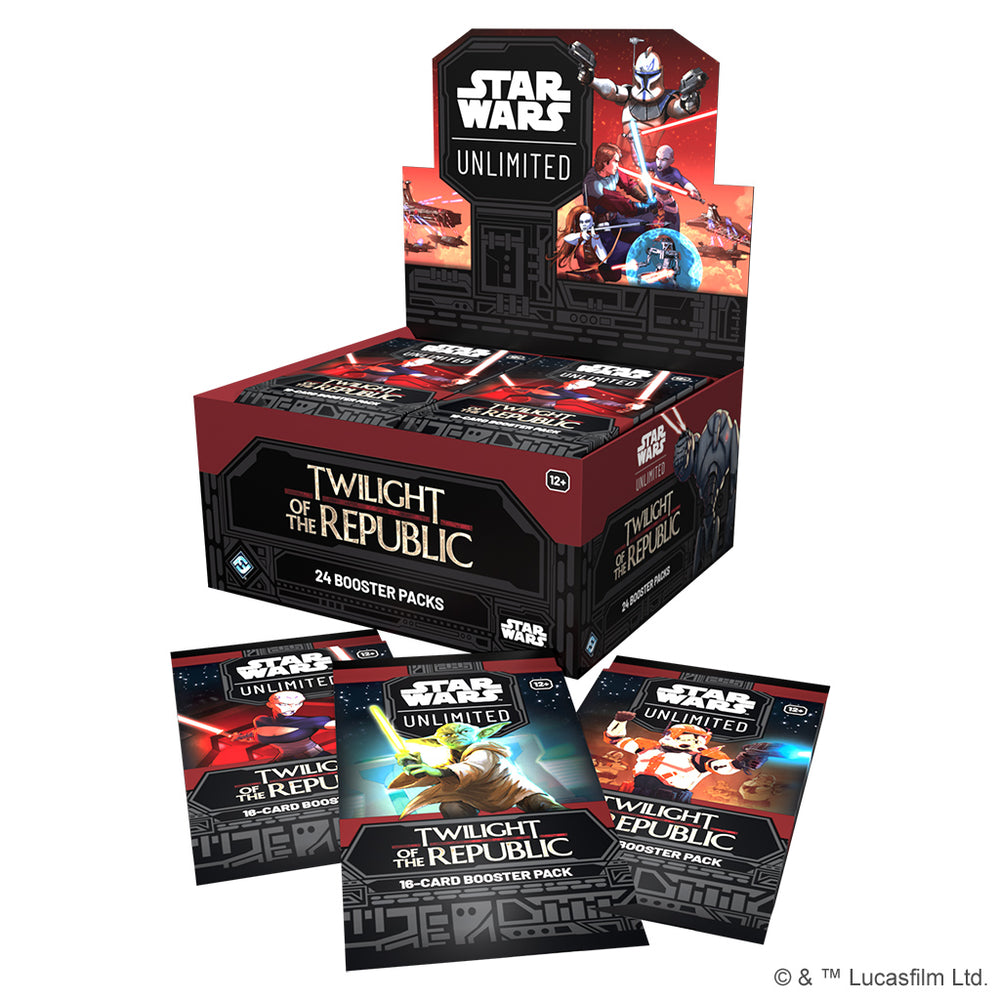 Twilight of the Republic Booster Display